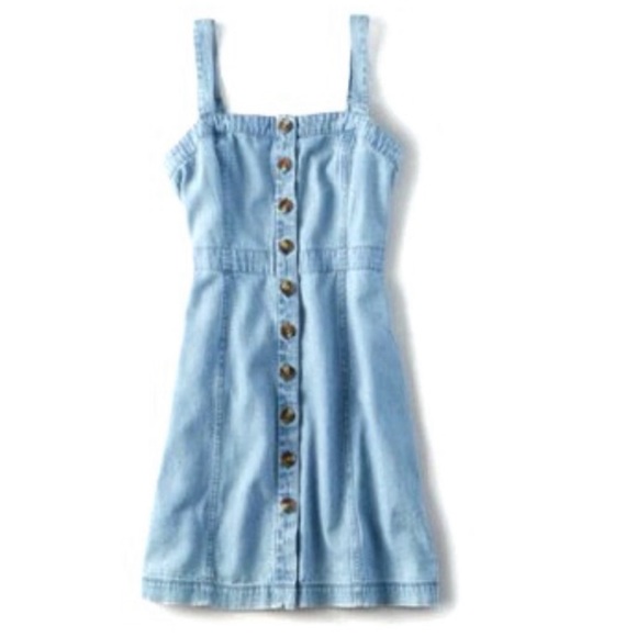 American Eagle Outfitters Dresses & Skirts - American Eagle Women’s Button Denim Dress SZ M